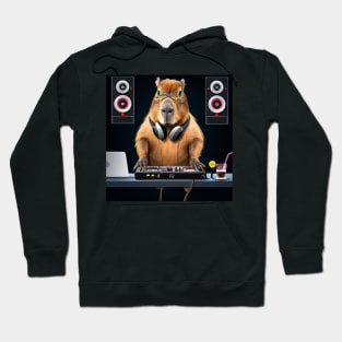 Dj Capybara Art Hoodie